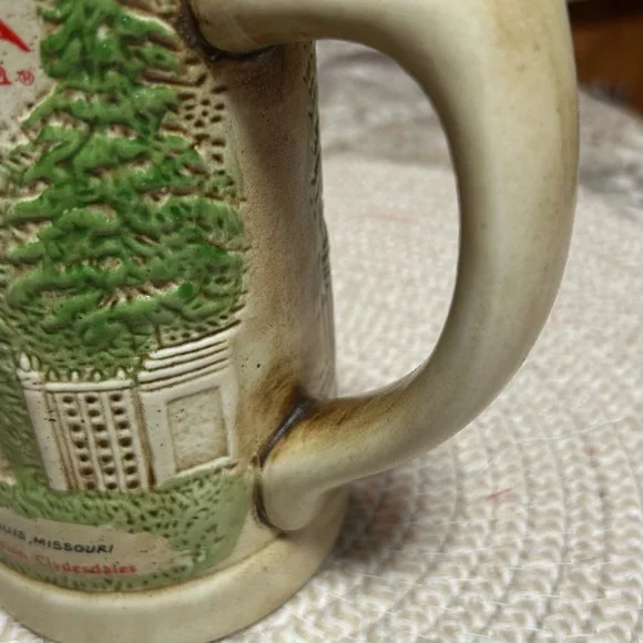 1976 Budweiser Champion Clydesdales Stein Ceramarte made in Brazil - Picture 5 of 11
